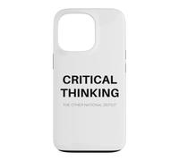 Critical thinking: The other national deficit Case for iPhone 13 Pro