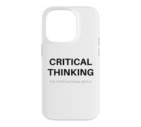Critical thinking: The other national deficit Case for iPhone 14 Pro
