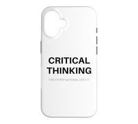 Critical thinking: The other national deficit Case for iPhone 16
