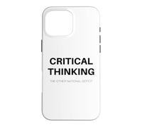 Critical thinking: The other national deficit Case for iPhone 16 Pro Max