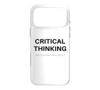 Critical thinking: The other national deficit Case for iPhone 17 Pro Max