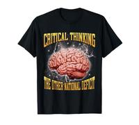 Critical Thinking The Other National Deficit Funny Bootleg T-Shirt