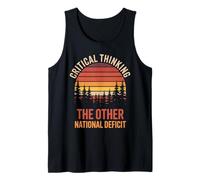 Critical Thinking The Other National Deficit Tank Top