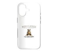 Critical Thinking Wish I Lacked Skills Funny Frog Quote Case for iPhone 17