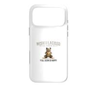 Critical Thinking Wish I Lacked Skills Funny Frog Quote Case for iPhone 17 Pro Max