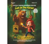 Critical Thinking Workbook for Kids Grades 4-6 level 1: Fun Lessons, Activities, Logic and Problem Solving Skills for Kids Ages 9-12, Elementary and Middle School