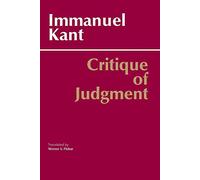 Critique of Judgment (Hackett Classics)