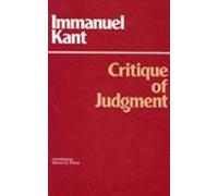 Critique of Judgment: Including the First Introduction (Hackett Classics)