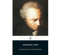 Critique of Pure Reason (Penguin Classics) Black