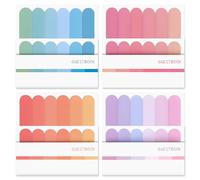 CRITIVE-S 960 Sheets Sticky Notes Tabs - Book Tabs Annotation - Sticky Tabs Stationary Supplies - Index tabs Page Markers Tabs Colored for Books, Paper, Notes, Filer Folders(8 Pads)