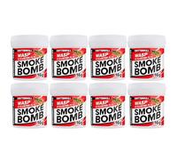 CritterKill 16g Cluster Fly and Wasp Killer Smoke Bomb Fogger 8 Pack - Targets Hard to Reach Places and Nests - Use in Attics, Garages and Lofts - Covers over 4000m3