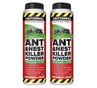 Critterkill Ant and Nest Killer Powder | Fast Acting Pro Formula | STRONG Eradicator for Home and Garden Treatment 300g (600g)