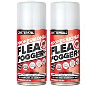 Critterkill Professional Flea Killer Smoke Fogger 150Ml Twin Pack