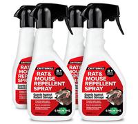 Critterkill Rat And Mouse Repellent Spray 4 X 500Ml - Peppermint Fragrance