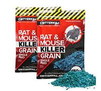 CritterKill Rat & Mouse Killer Poison Grain 150g EXTRA STRENGTH - SINGLE FEED (300g)