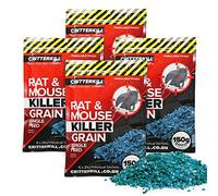 CritterKill Rat & Mouse Killer Poison Grain 150g SINGLE FEED - EXTRA STRENGTH (600g)