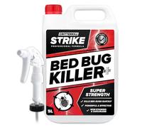 CritterKill Strike Bed Bug Killer Spray 5L with Trigger Spray - Kills Bed Bugs Quickly - Safe for Use in Bedrooms - Dual Active Ingredients for Better Results