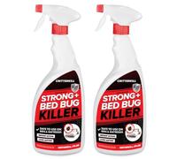 CritterKill Strong Bed Bug Killer Spray for the Home 2L - Safe for use on Bedding, Mattresses, Carpets & More - Child and Pet Safe - Kills Bed Bugs Quickly - Covers 16m2