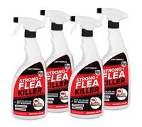 Critterkill Strong Flea Killer Spray 4 X 1L