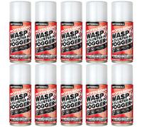 Critterkill Wasp And Cluster Fly Killer One Click Smoke Fogger 150Ml - 10 Pack
