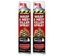 CritterKill Wasp Killer and Wasp Nest Killer Spray 600ml - Apply from Up to 5 Metres Away - Use in Garages, Attics, Lofts and More. (2)