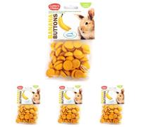 Critter's Choice Banana Buttons 40g (Pack of 4)