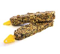 Critters Choice Seed Sticks Strawberry & Raspberry for Small Animals Natural Gnawing Nibbling Healthy Non Toxic Treat Chew for Guinea Pig Rabbits Hamsters