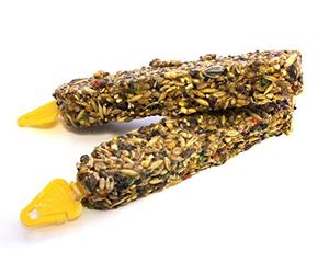 Critters Choice Seed Sticks Strawberry & Raspberry for Small Animals Natural Gnawing Nibbling Healthy Non Toxic Treat Chew for Guinea Pig Rabbits Hamsters