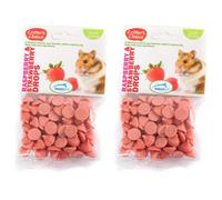 Critters Choice Small Animal Raspberry and Strawberry Drops Healthy De