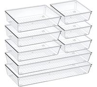 Criusia 8 Pack Drawer Organizer