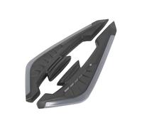 CRJIMX 1 Pair Universal Motorcycle Winglet Aerodynamic Spoiler Dynamic Wing Decoration Sticker For Motorcycles E-bikes Scooters Etc(Grey)