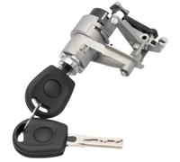 CRJIMX 1J6827297G 1J682 7297G Car Tailgate Trunk Boot Lock Cylinder with 2 Keys for VW for Golf for Lupo 1998-2006