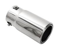 CRJIMX 1pcs For Toyota For Land Cruiser For Prado LC150 FJ150 2700 2003-2022 Car Stainless Steel Exhaust Pipe Muffler Tailpipe Muffler Tip Styling(Silver)