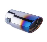 CRJIMX 1Pcs For Toyota RAV4 XA50 2019-2023 Stainless Steel Exhaust Pipe Muffler Tailpipe Muffler Tip Car Rear Tail Throat Accessories(Blue)
