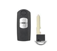 CRJIMX 2 3 4 Buttons For Mazda X-5 For Summit For Axela For Atenza M3 M6 CX-5 Auto Key With Uncut Blade Shell Case(2button)