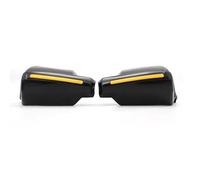 CRJIMX 22MM Universal For Kawasaki Z750 Z800 Z900 Z1000 For Versys 650 1000 ER6N ER6F For NINJA300 Z900RS Motorcycle Soft ABS Hand Guard(BLACK)