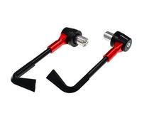 CRJIMX 22MM Universal Motorcycle Modification Parts Protection Rod Horn Brakes Hand Guard Moto Brake Clutch Lever Protector 1Pair(RED)