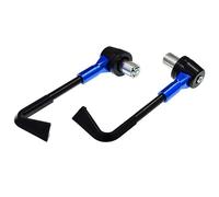 CRJIMX 22MM Universal Motorcycle Modification Parts Protection Rod Horn Brakes Hand Guard Moto Brake Clutch Lever Protector 1Pair(Blue)