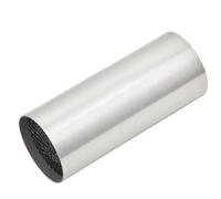 CRJIMX 35/42/48//53MM Universal Motorcycle Catalyst DB Killer Full System Exhaust Muffler Silencer Noise Sound Eliminato(48X100MM)