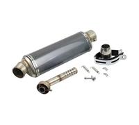 CRJIMX 38-51MM Universal For Yoshimura Motorcycle Exhaust Muffler Pipe Escape For B&MW ETC Most Motorcycle Scooters(TYPE-C 440MM)