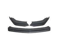 CRJIMX 3PCS For For Mustang S650 GT For Ecoboost 2024 Exterior Car Front Bumper Lip Splitter Guard Cover Accessories(Carbon Fiber Style)