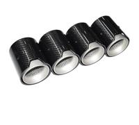 CRJIMX 4 PCS For M2 F87 M3 F80 M4 F82 F83 Car Muffler Tail Pipe Upgrade Mperformance Carbon Fiber Exhaust Tip Dedicated(Style G)