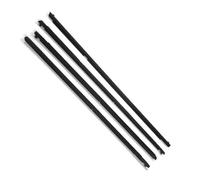 CRJIMX 4Pcs Window Weatherstrip for Mazda 3 2004-2009 Outer Glass Sealing Belts Strips Front Rear Windows Waterproof