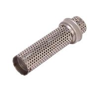 CRJIMX 51mm 60mm Universal Exhaust Silencer Removable DB Killer Noise Sound Eliminator Stainless Steel Motorcycle Muffler Link Pipe(50.8mm*150mm)