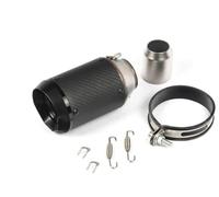 CRJIMX 51mm Universal Slip On Motorcycle Exhaust Carbon Fiber Escape Muffler For Kawasaki Z900 Etc For All Kinds Of Motorcycle(TYPE-F)