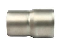 CRJIMX 60mm To 51mm Motorcycle Exhaust Adapter Reducer Connector Pipe For 60mm Exhaust 51-38mm Adapter Connector(60mm-51 mm)