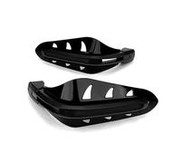 CRJIMX 7/8'' 22MM Universal For Ducati Motorcycle With LED Light ABS Handguard Enduro Scooter Hand Protector(BLACK)