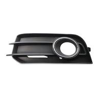 CRJIMX 8X0807681A 8X0807682A For A1 2010-2014 Car Front Bumper Fog Light Grille Decoration Black With Hole Fog Lamp Cover CRJIMX(Left)