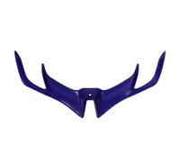 CRJIMX ABS Front Fairing Winglets Aerodynamic Protection Guard Cover Motorcycle Accessories Parts For BAJAJ For Pulsar RS 200 RS200(Blue)