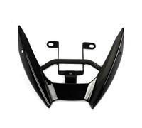 CRJIMX Accessories Front Fender Beak Nose Cone Extension Cowl Spoiler Front Wing Deflector For Yamaha MT09 MT-09 FZ09 FZ-09 2014-2016(BLACK)